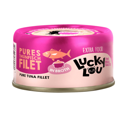 Lucky Lou ExtraFood Φιλέτο Τόνου σε Ζωμό 70gr