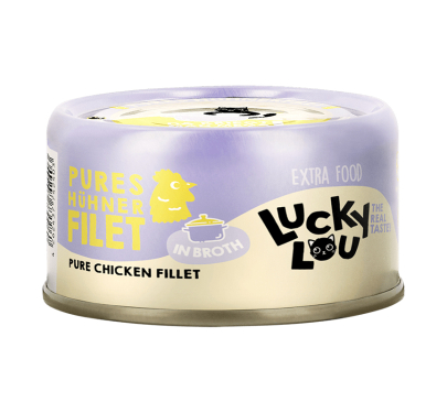 Lucky Lou ExtraFood Φιλέτο Κοτόπουλου σε Ζωμό 70gr