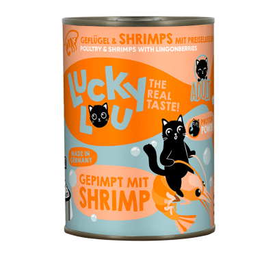 Lucky Lou LifeStage Adult Πουλερικά & Γαρίδες 400gr