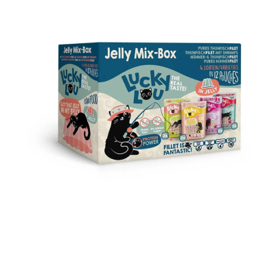 Lucky Lou ExtraFood Jelly Mix Box Φακελάκι 12x70gr