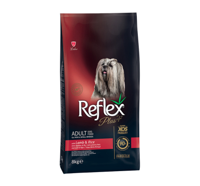 Reflex Plus Mini / Small Adult Lamb & Rice 8kg