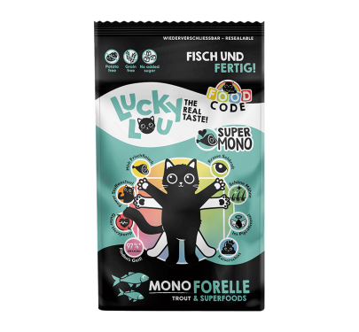 Lucky Lou Food Code SuperMono Πέστροφα & SuperFoods 1.7kg