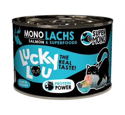 Lucky Lou SuperMono Σολομός με Elderberries & Μαγιά Μπύρας 190gr
