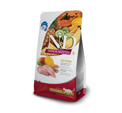 N&D Tropical Selection Neutered Chicken 10kg