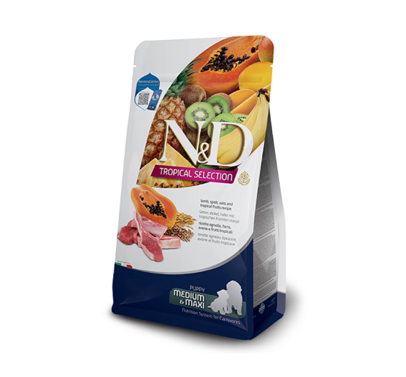 N&D Tropical Selection Lamb Puppy Med/Maxi 2kg