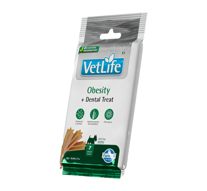 Vet Life Treats Obesity Adult Mini 60gr