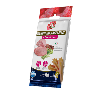 N&D Treats Quinoa Grain Free Adult Mini Weight Management Lamb 60gr