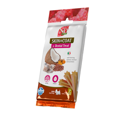 N&D Treats Quinoa Grain Free Adult Mini Skin & Coat Herring 60gr