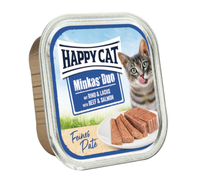 Happy Cat Duo με Πουλερικά & Βοδινό 100gr