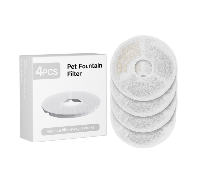 Pet Interest Ανταλλακτικά Φίλτρα 4τμχ για Συντριβάνι Led Light (05565-05566)