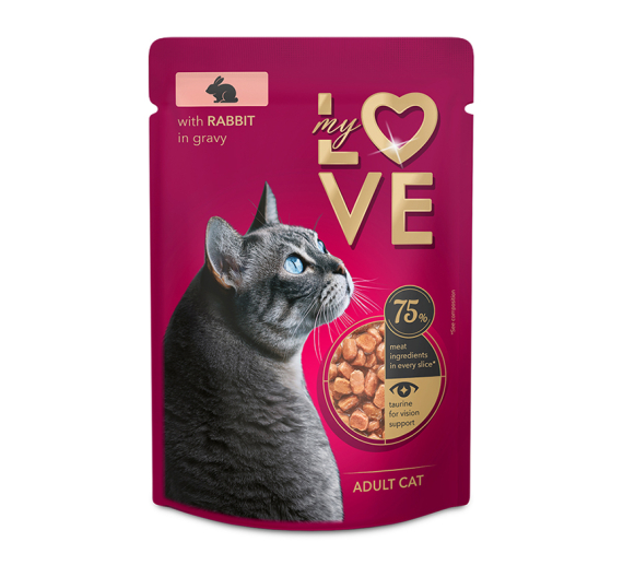 My Love Cat Adult Rabbit 85gr My Love Cat Adult Rabbit 85gr