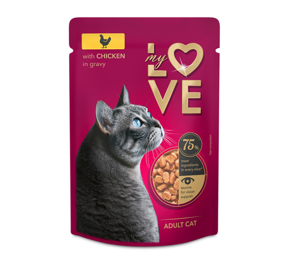My Love Cat Adult Chicken 85gr My Love Cat Adult Chicken 85gr
