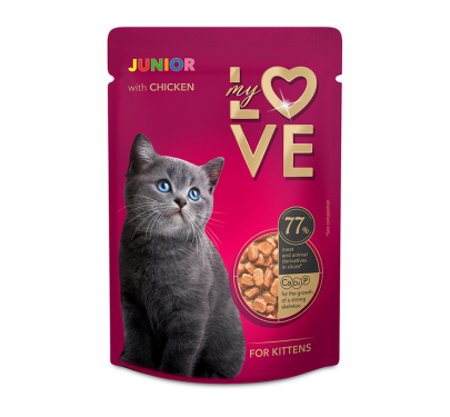 My Love Cat Kitten Chicken 85gr