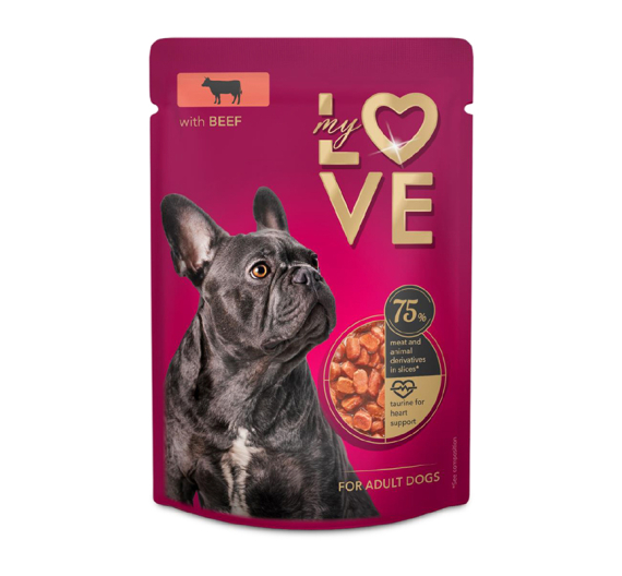 My Love Dog Adult Beef 100gr My Love Dog Adult Beef 100gr