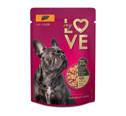 My Love Dog Adult Liver 100gr