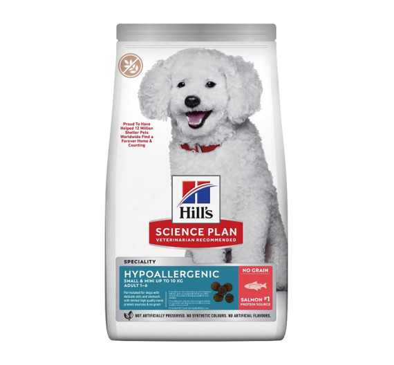 Hill's SP Adult Hypoallergenic Small & Mini Salmon 1.5kg Hill's SP Adult Hypoallergenic Small & Mini Salmon 1.5kg