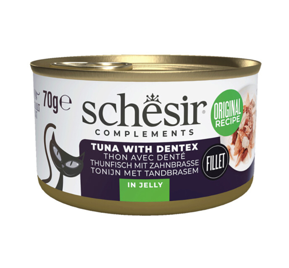 Schesir Cat Jelly Τόνος με Συναγρίδα 85gr Schesir Cat Jelly Τόνος με Συναγρίδα 85gr
