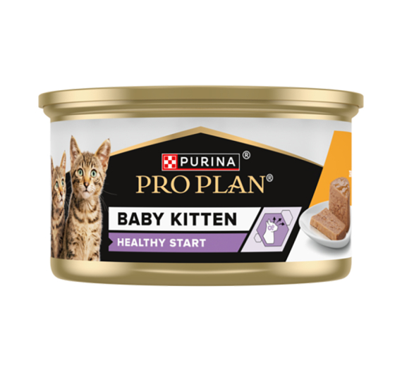 Purina Pro Plan Baby Kitten Healthy Start Mους με Κοτόπουλο 85gr Purina Pro Plan Baby Kitten Healthy Start Mους με Κοτόπουλο 85gr
