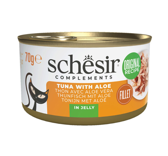 Schesir Cat Jelly Τόνος με Αλόη 70gr Schesir Cat Jelly Τόνος με Αλόη 70gr