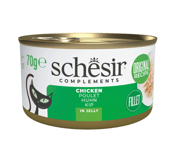Schesir Cat Jelly Φιλετάκια Κοτόπουλο 70gr Schesir Cat Jelly Φιλετάκια Κοτόπουλο 70gr