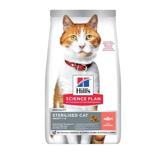 Hill's SP Adult Sterilised Σολομός 10kg Hill's SP Adult Sterilised Σολομός 10kg