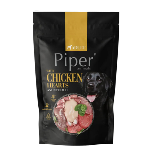 Piper Adult Καρδιά Κοτόπουλου & Καστανό Ρύζι Pouch 500gr Piper Adult Καρδιά Κοτόπουλου & Καστανό Ρύζι Pouch 500gr