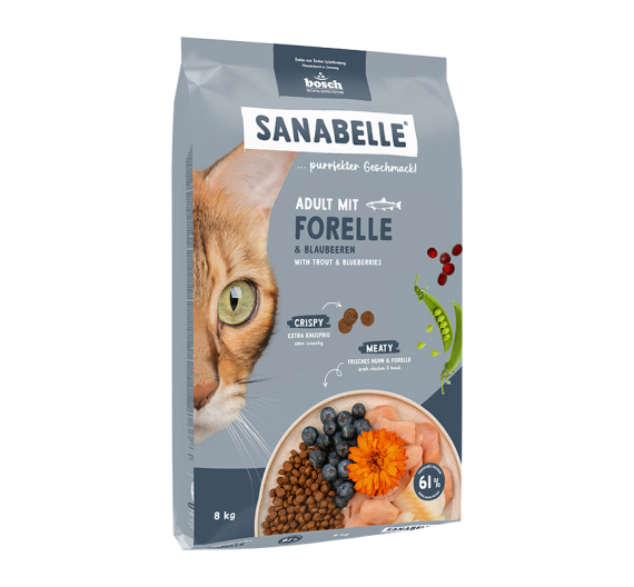 Bosch Sanabelle Cat Adult Trout 8kg