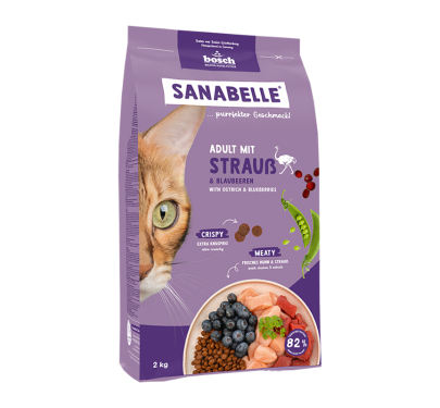Bosch Sanabelle Cat Adult Ostrich 2kg