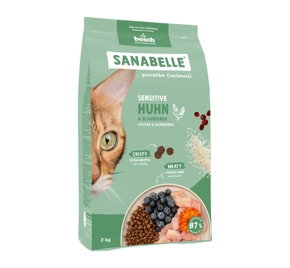 Bosch Sanabelle Cat Adult Sensitive Chicken 2kg