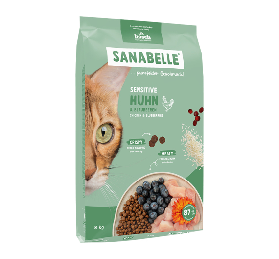 Bosch Sanabelle Cat Adult Sensitive Chicken 8kg