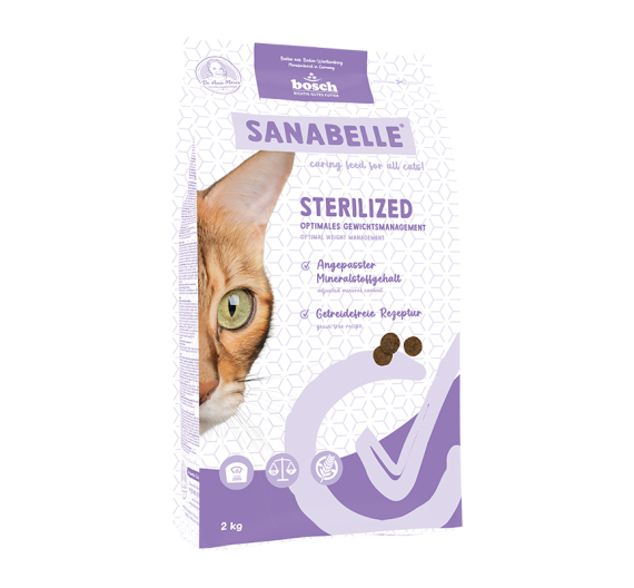Bosch Sanabelle Cat Adult Sterilised 2kg