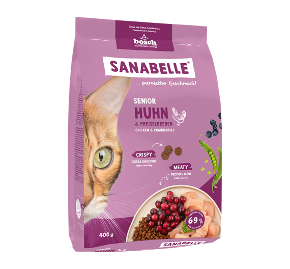 Bosch Sanabelle Cat Senior Chicken 400gr