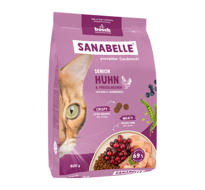 Bosch Sanabelle Cat Senior Chicken 400gr