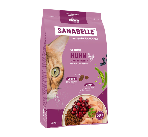 Bosch Sanabelle Cat Senior Chicken 2kg