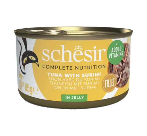 Schesir Cat Jelly Τόνος με Surimi 85gr