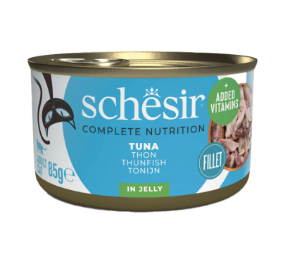 Schesir Cat Complete & Balanced Jelly Τόνος 85gr