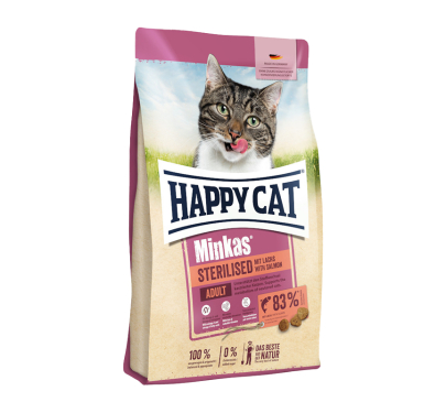 Happy Cat Minkas Sterilised Salmon 4kg