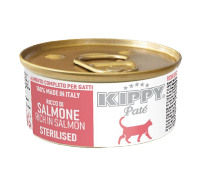 Kippy Cat Sterilised Πατέ με Σολομό 85gr