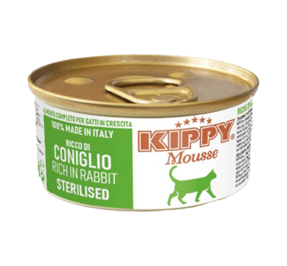 Kippy Cat Sterilised Μους με Κουνέλι 85gr