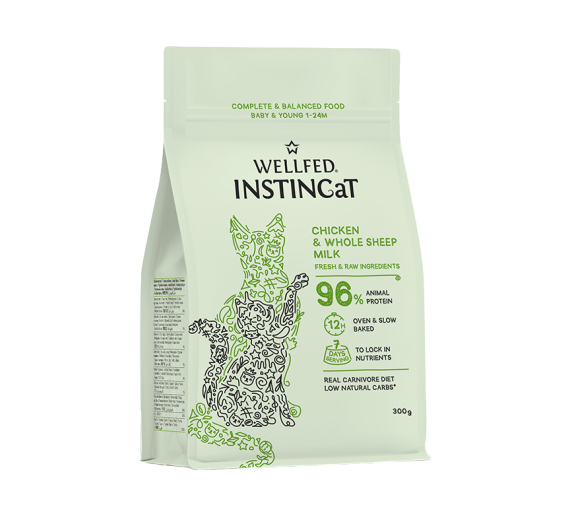 Wellfed InstinCat Baby & Young 300gr