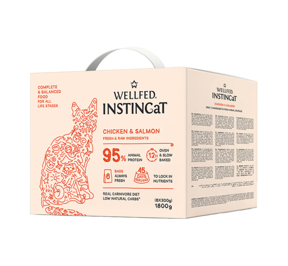 Wellfed InstinCat Chicken & Salmon 1.8kg