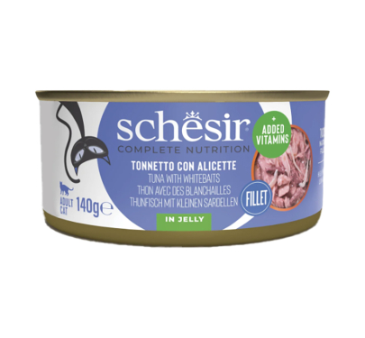 Schesir Cat Complete & Balanced Τόνος με Αθερίνα 140gr