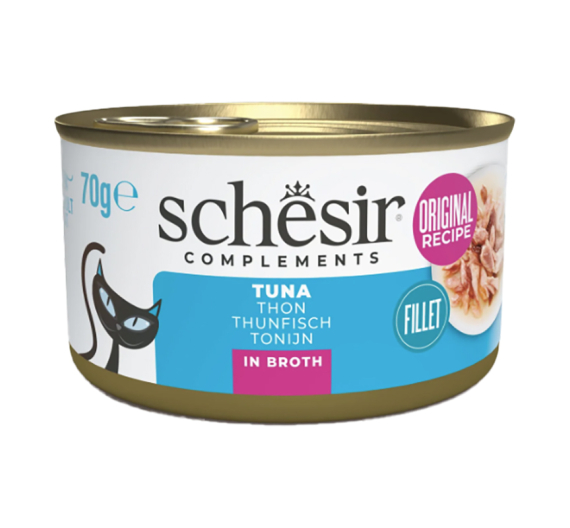 Schesir Cat Broth Τόνος 70gr