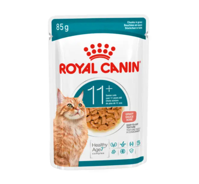 Royal Canin Ageing 11+ Chunks In Gravy 85gr