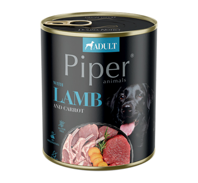 Piper Adult Αρνί & Καρότο 800gr
