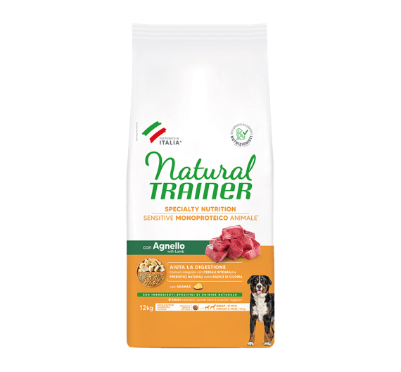 Natural Trainer Sensitive Adult M/M Αρνί 12kg