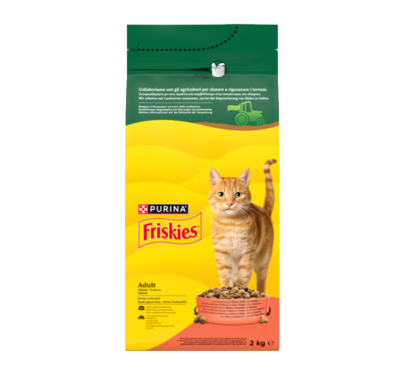 Friskies Βοδινό, Κοτόπουλο & Λαχανικά 2kg