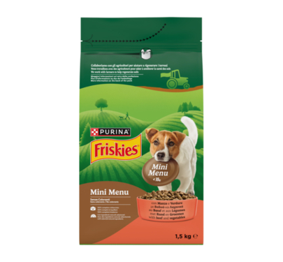 Friskies Mini Menu Βοδινό 1.5kg