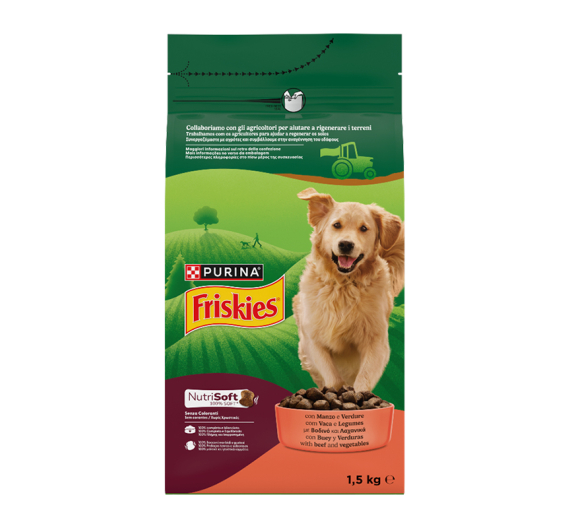 Friskies Nutri Soft Βοδινό 1.5kg