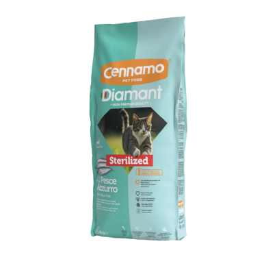 Cennamo Diamant Cat Sterilized Fish 15kg